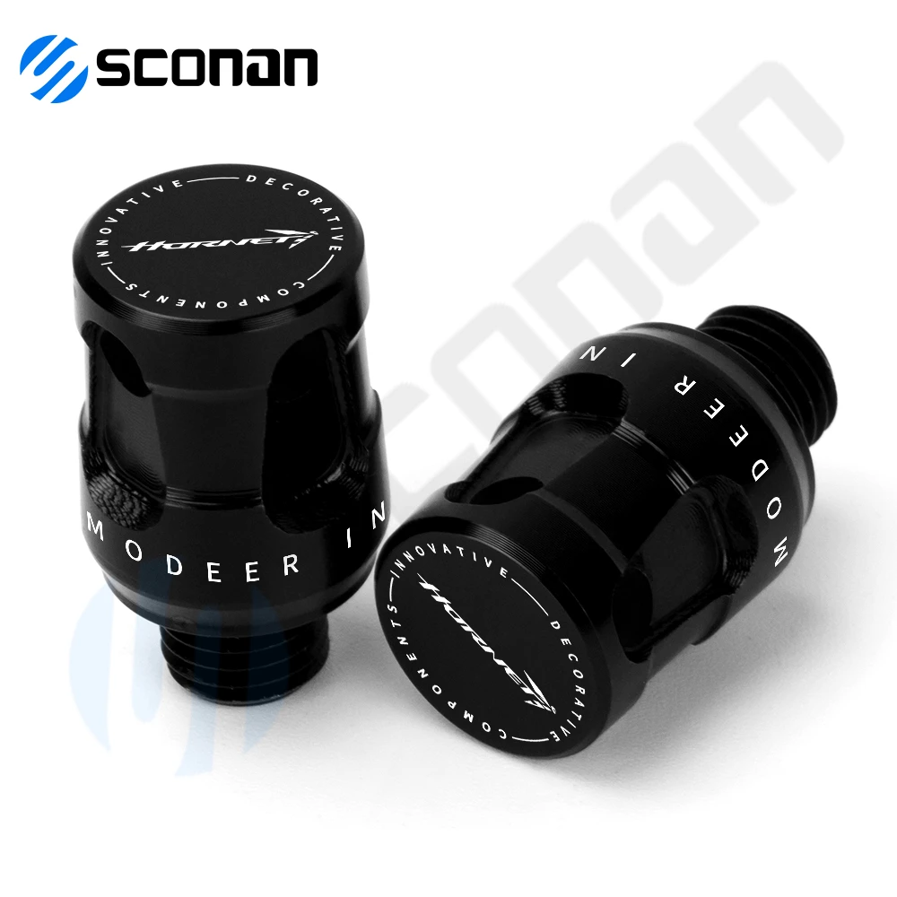 

For HONDA CB750 Hornet CB 750 Hornet cb 750 hornet Motorcycle CNC Aluminum Accessories Mirror Hole Plugs Screws Bolt M10*1.25