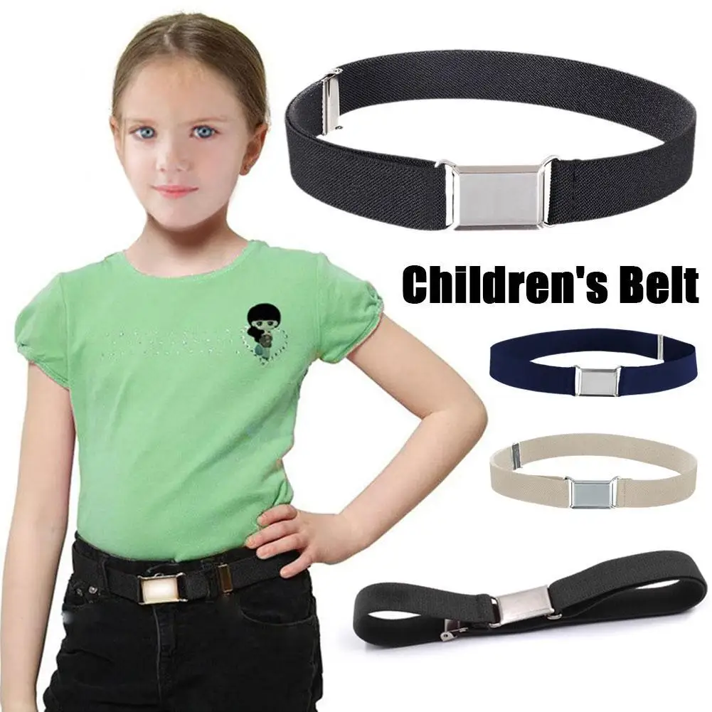 Children's Belts Kids Toddler Belt Elastic Stretch Adjustable Belt Trouser Waistband Boys And Girls Daily Wear Belt Clothing