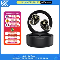 kz sk10 tws bluetooth compatible 5 2 earphones wireless touch control noise sport headset hybrid hifi sport monitor headphones