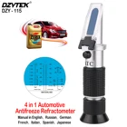 Ручной Цифровой рефрактометр для антифриза гликоля и охлаждающей жидкости