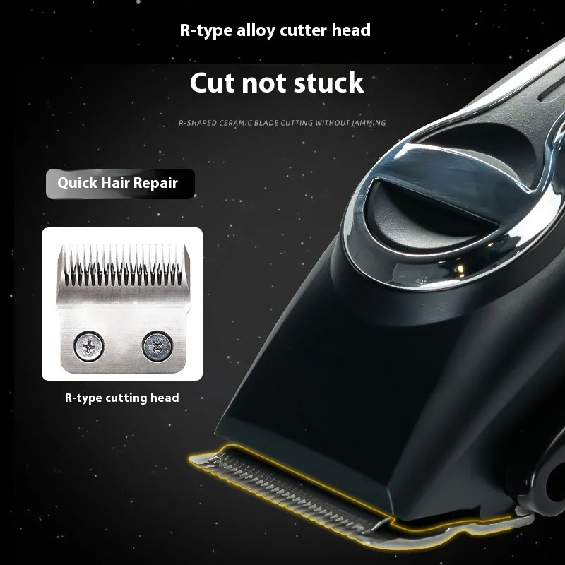Профессиональная Электрическая Беспроводная Машинка Для Стрижки Волос