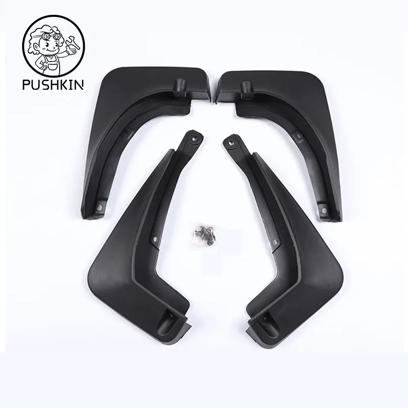 

4 шт. для BYD Tang EV/DMP/DMI удлинитель брызговика, удлинение переднего и заднего колеса, Стайлинг автомобиля, не нужно сверлить отверстия, брызговики