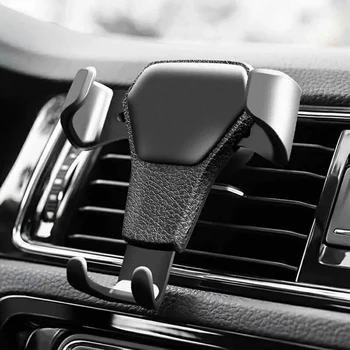 Car Holder For Phone Air Vent Clip Mount Mobile Cell Stand Smartphone GPS Support For iPhone 13 12 Xiaomi Samsung 1