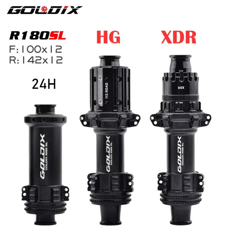 

GOLDIX 180SL дорожная втулка, центральный запорный диск с храповым механизмом на 24 Отверстия, 36T, прямая втулка для велосипеда из гравия для Shimano /SRAM Ultra светильник 240g