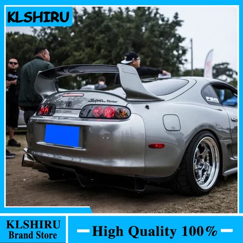 Лезвие из углеродного волокна 1993-2002 для Toyota Supra MK4 TRD стиль спойлер JZA80 заднее крыло багажника спойлер