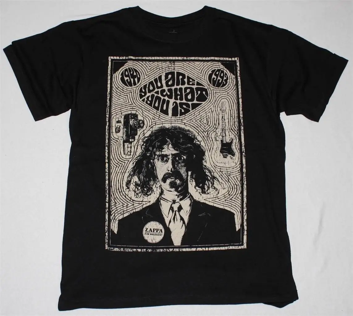

Frank Zappa You Are What You Is The Mothers Of Invention New Rare Black T-Shirt Men'S Funny Harajuku T Shirt Top Tee