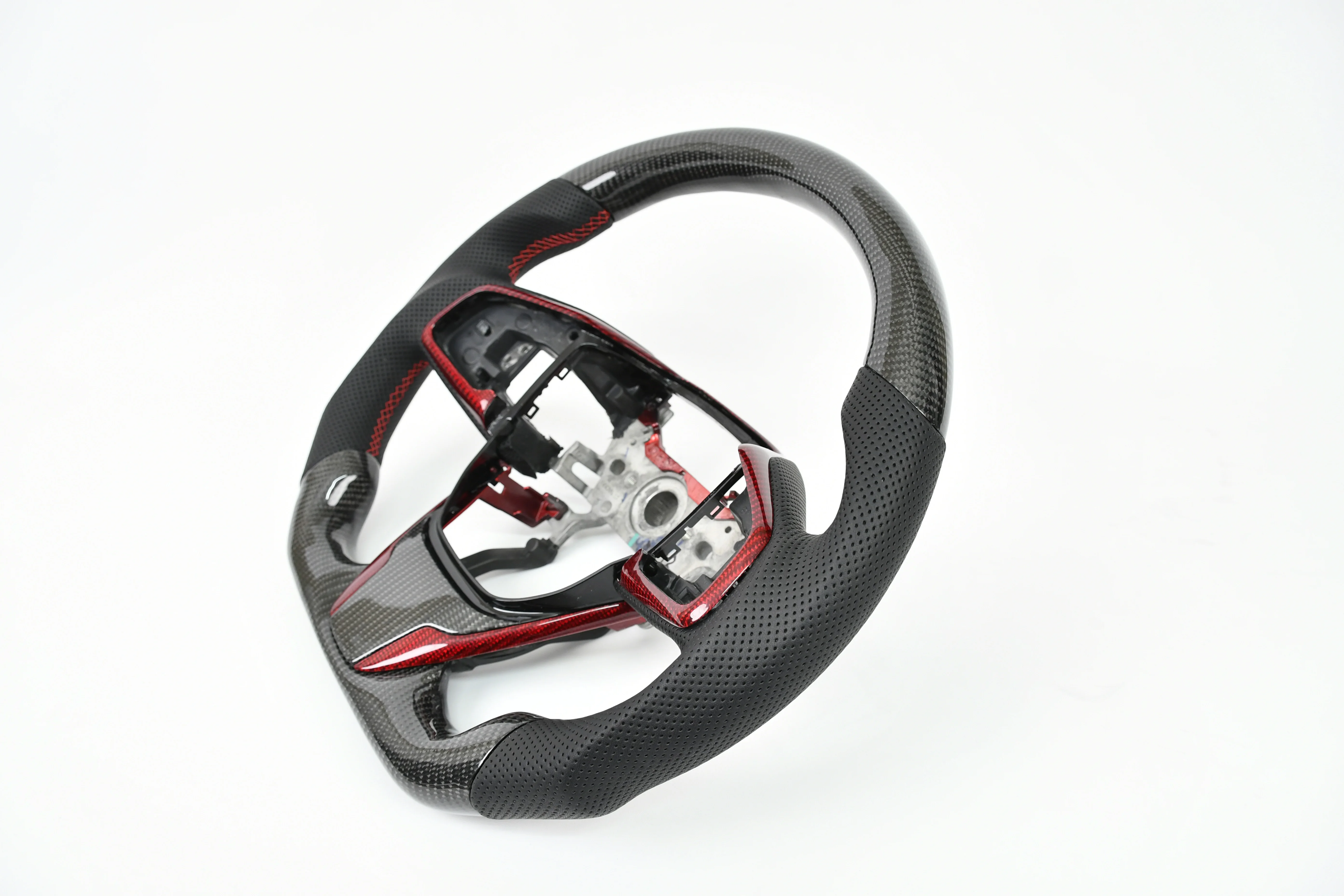 YTcarbon для Honda Civic Тип r gen10 оригинальное рулевое колесо из углеродного волокна