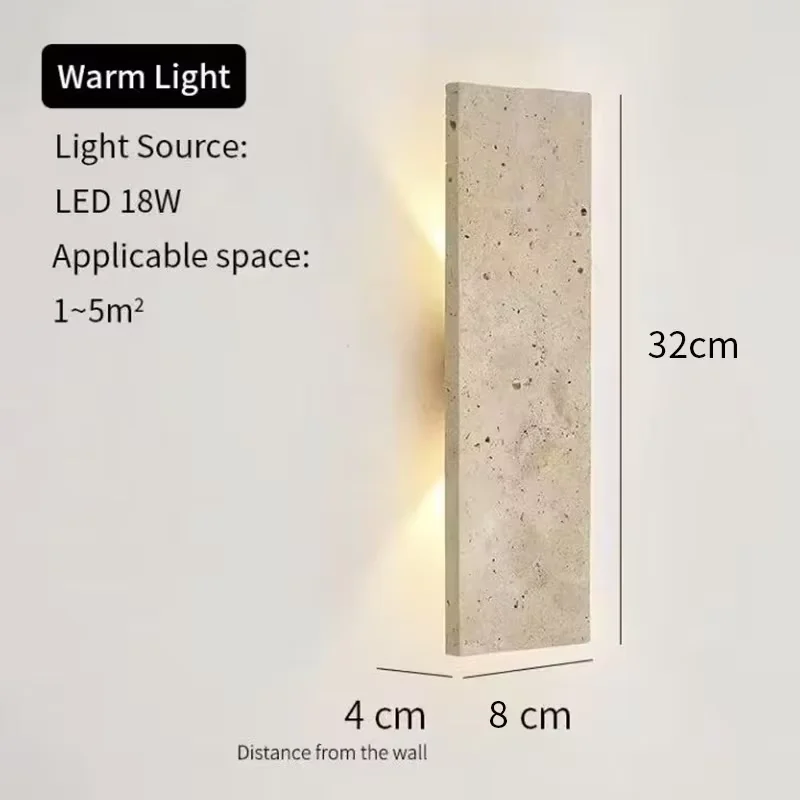 

Наружные водонепроницаемые настенные светильники, настенные светильники из натурального камня, светодиодные настенные светильники, наружное наружное освещение для спальни, светильники 110 В 220 В