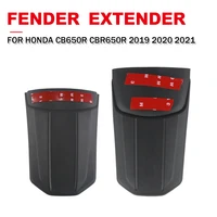 motorcycle front rear wheel fender extender for honda cb650r cbr650r 2019 2020 2021 cb 650 r cbr 650r mudguard splash extension