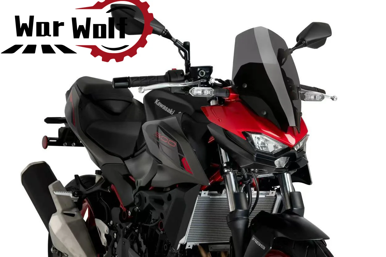 Лобовое стекло мотоцикла туристическое ветровое подходит для KAWASAKI Z500 2024 2025 z500 24-25