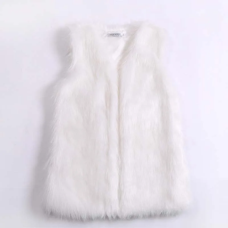 New Winter Solid Colors Fox Fur Coat Women Man Fashion Warm Fur Coats Outerwear Fake Fur Shawl Knit Women Clothing Vest