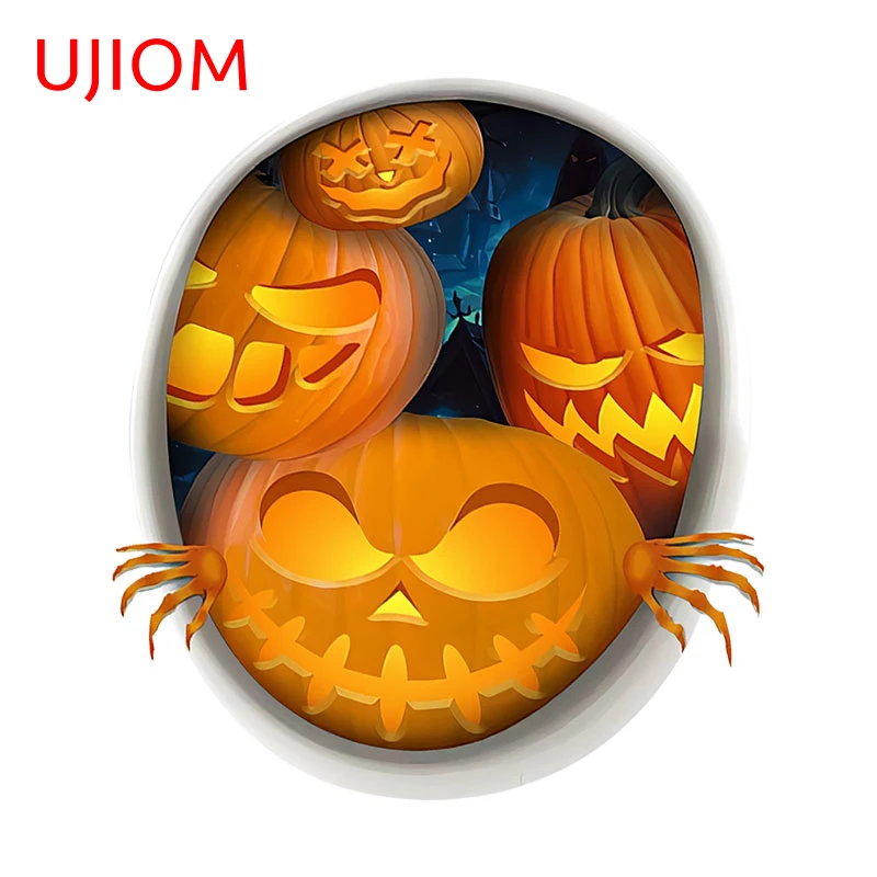 

Виниловые наклейки на стену UJIOM в виде тыквы, 13 см х 11,7 см