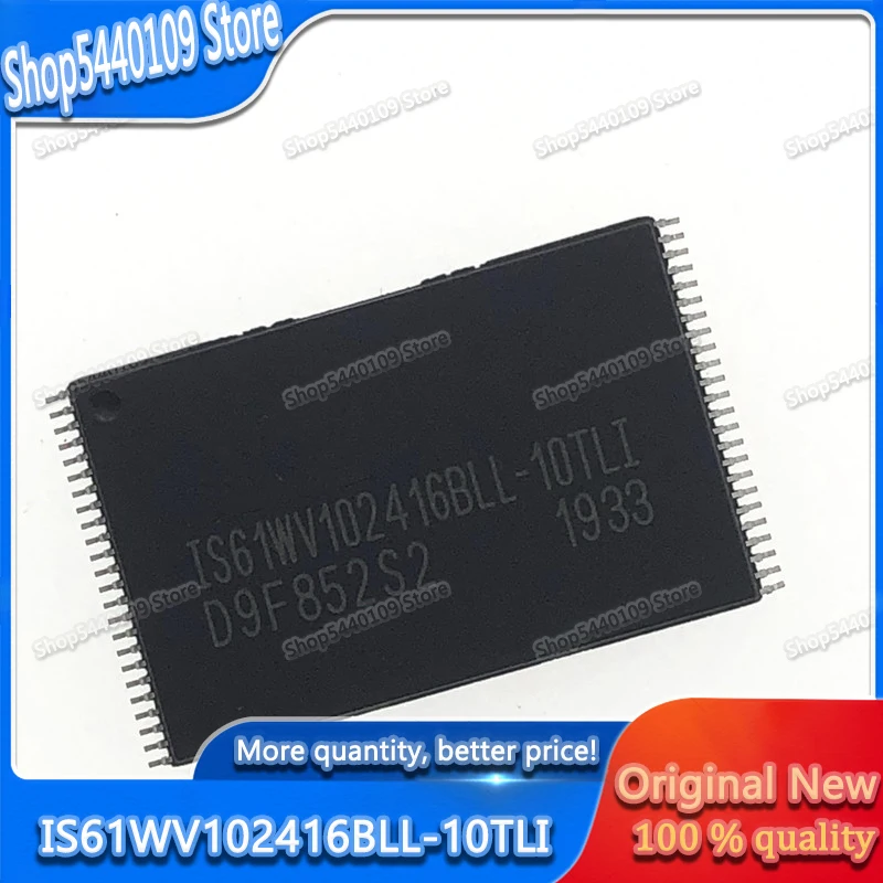 2 шт. IS61WV102416BLL-10TLI TSOP-48 IS61WV102416BLL-10 TSOP48 IS61WV102416BLL IS61WV102416 Новый и оригинальный |