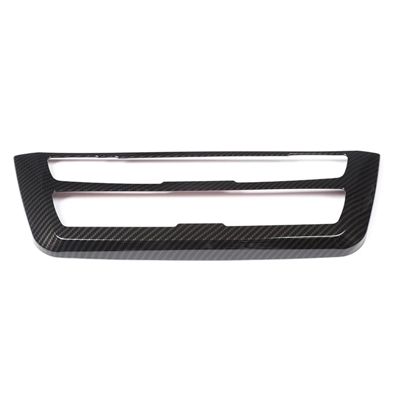 

Car Center Control Decoration Frame Accessory Carbon Fiber Pattern Easy To Install one-Piece Set Suitabal For BMW 3 Series GT