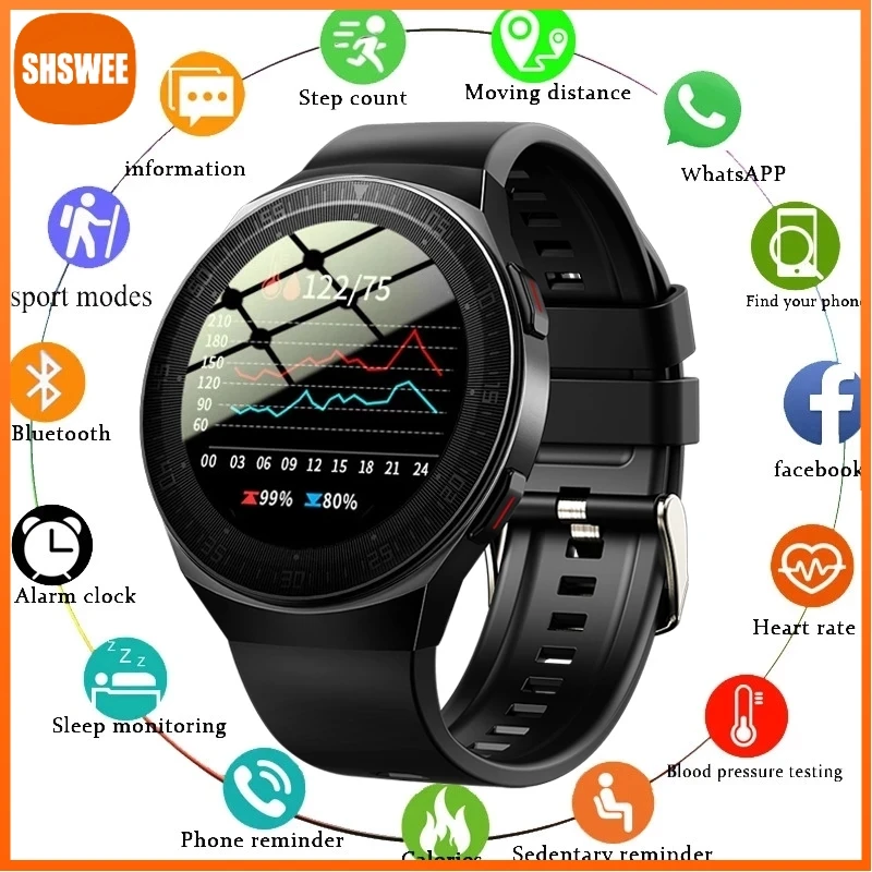 

For Xiaomi Huawei Bluetooth Call Smart Watch Men 8G Memory Card Music Player Smartwatch Phone Waterprooof Fitness Tracker