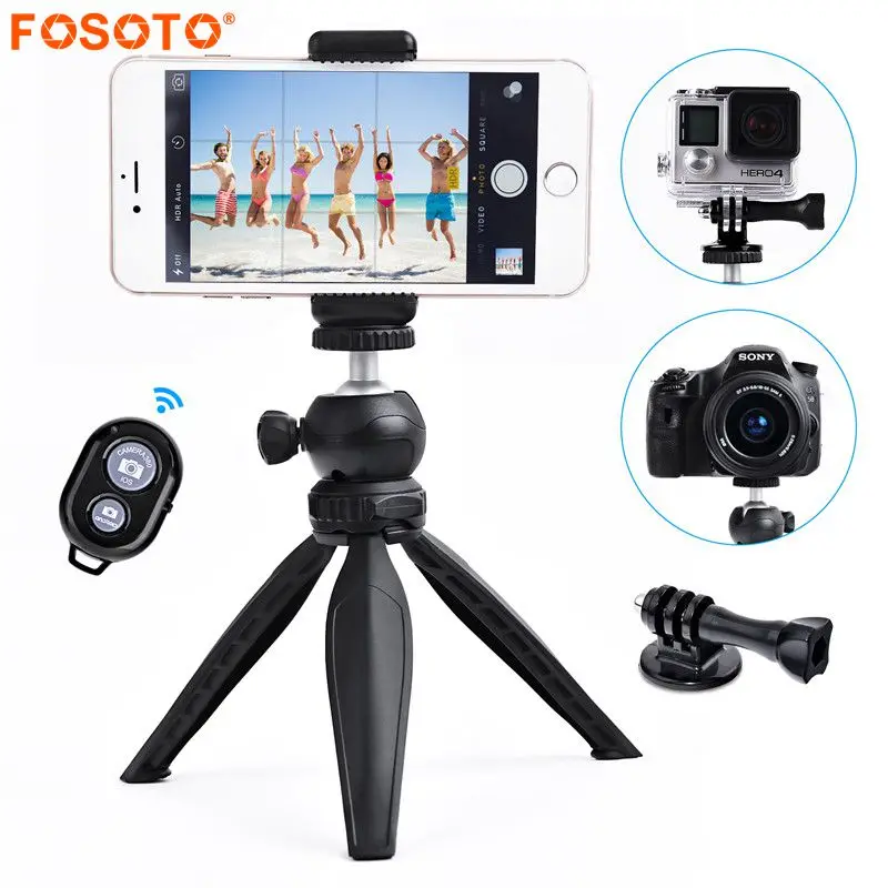 

Мини-штатив fosoto FT-288 с держателем для телефона, крепление 360 градусов