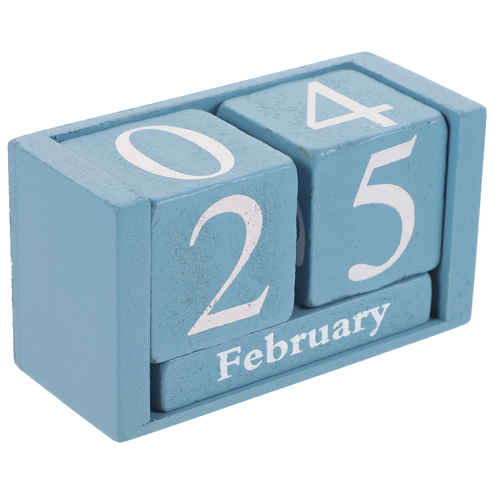 

Office Desktop Calendar Wooden Perpetual Home Furnishings Household Tabletop Decor