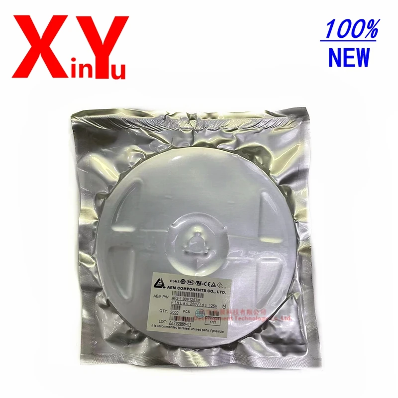 

100% оригинал, новинка, 50 шт. AF2-1.00V125TM AEM 1A125V