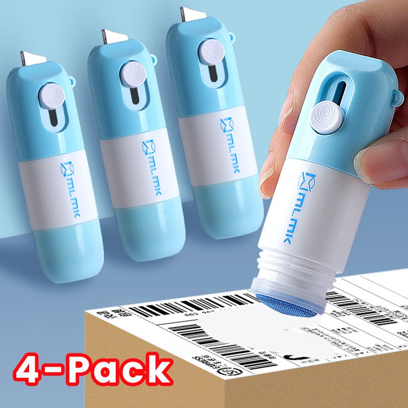 Parcel Box Opener Privacy Guard Thermal Paper Information Correction Fluid Eraser Home Office Identity Protection Security Stamp