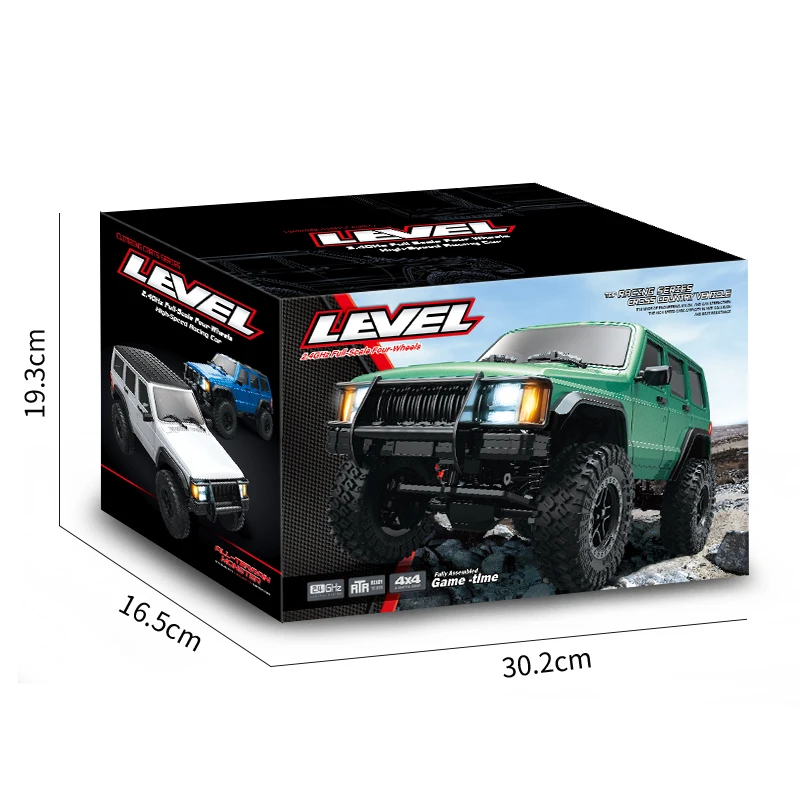 JJRC RC Car Новый C8809 1/18 Альпинистский автомобиль 2 4G Гусеничный с дистанционным