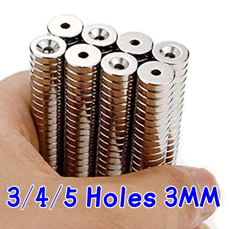 N35 Ima Магнитный Рыболовный Магнит Кубический Квадрат с Отверстием Шар 3 мм