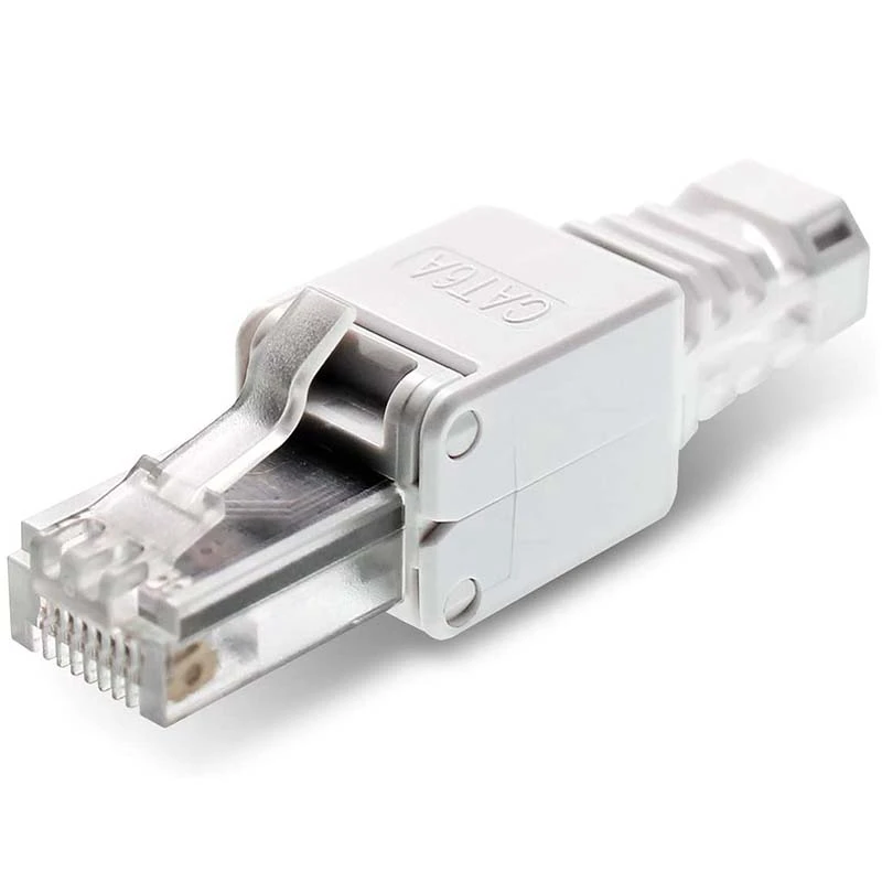 

1PCS Network Connectors Tool-Free CAT6A RJ45 LAN UTP Cable Connector Without Tools CAT6 Installation Cable Graphics Cards Sata