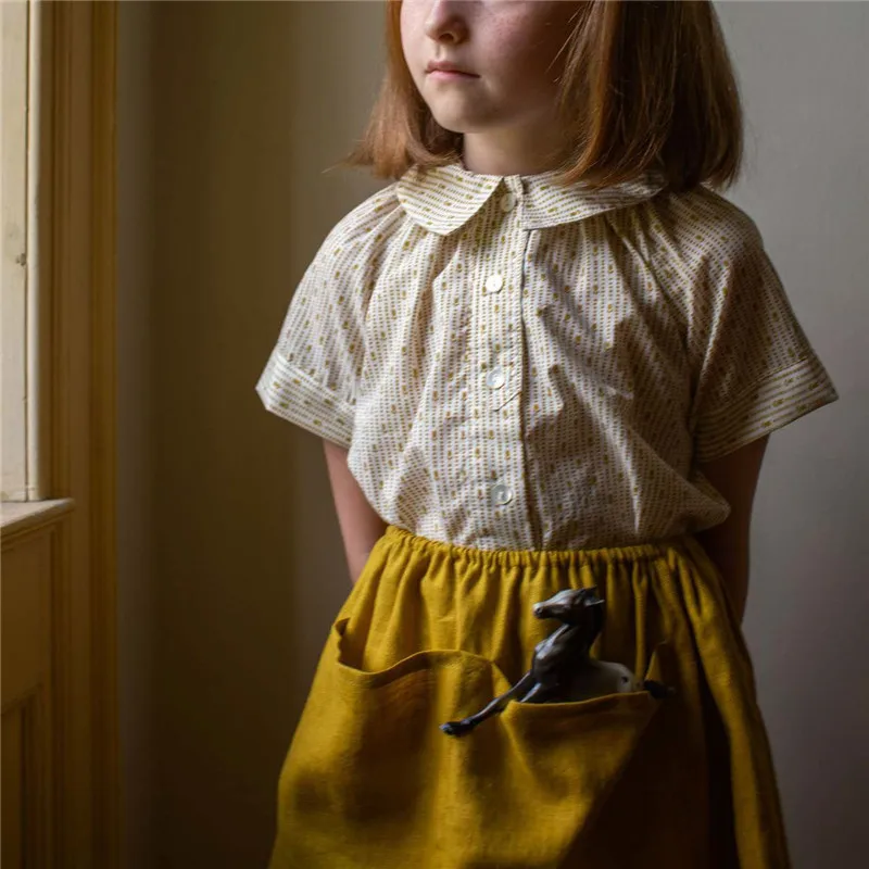 Soor Ploom 2022 Summer Kids Girls Shorts Top Quality Cotton and Linen Made Toddler Baby Girl Floral Pattern Bloomers Beautiful