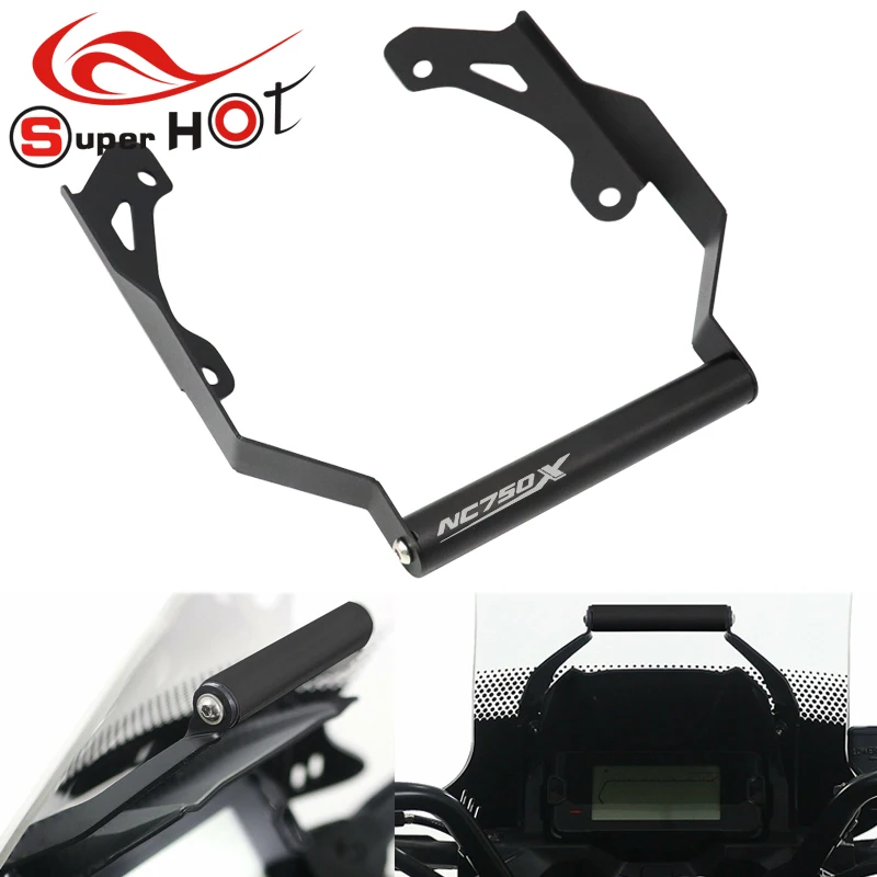 

For Honda NC750X 2016-2020 2021 2022 NC 750X Motorcycle Accessories Stand Holder Phone Mobile Phone GPS Navigation Plate Bracket