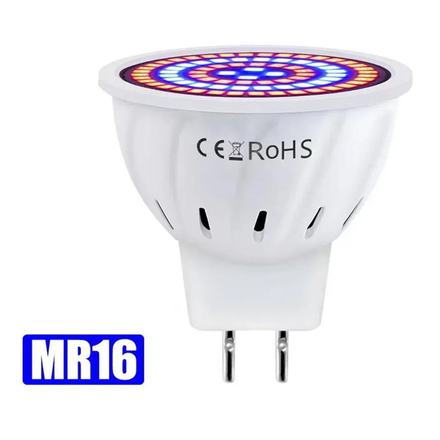 

Фитолампа Phlanp 48/60/80 светодиодов E27/E14/B22/GU10/MR16