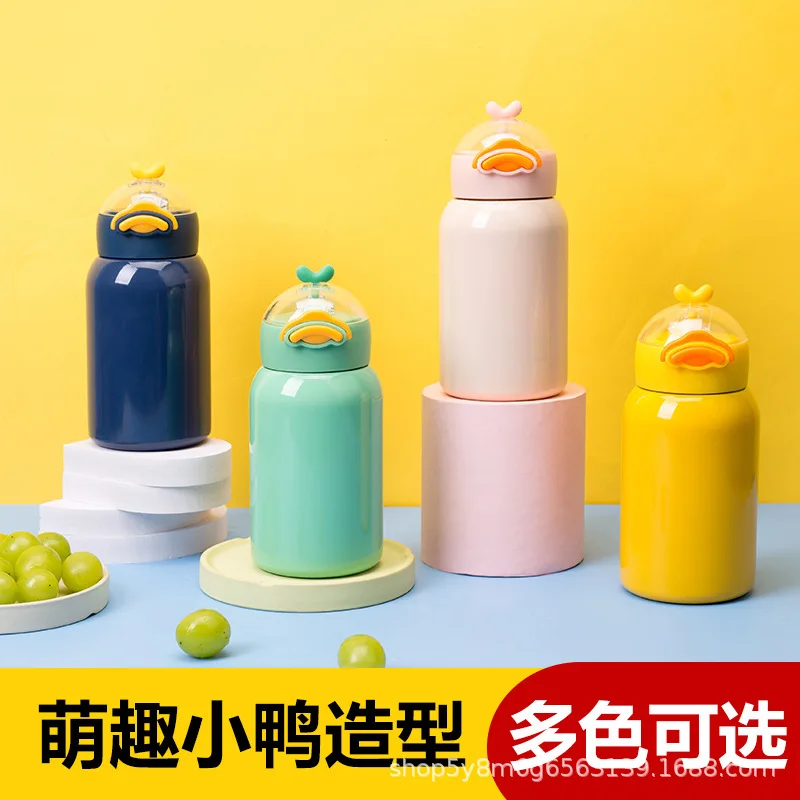 

Изоляционная чашка, Женская милая чашка для воды из нержавеющей стали 304, Студенческая чашка в стиле Ins, маленькая портативная Милая соломен...