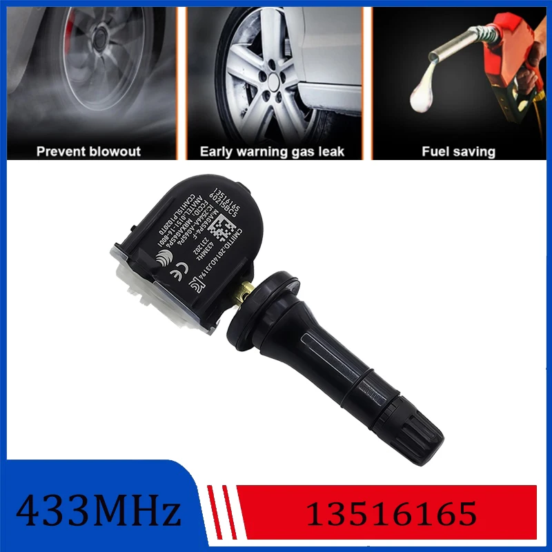 Фото Датчик давления в шинах 13516165 для Cadillac XT4 XT5 XT6 CT6 2016-2020 годов, 433 МГц TPMS, для Buick GMC 13516166, уменьшает износ. №3