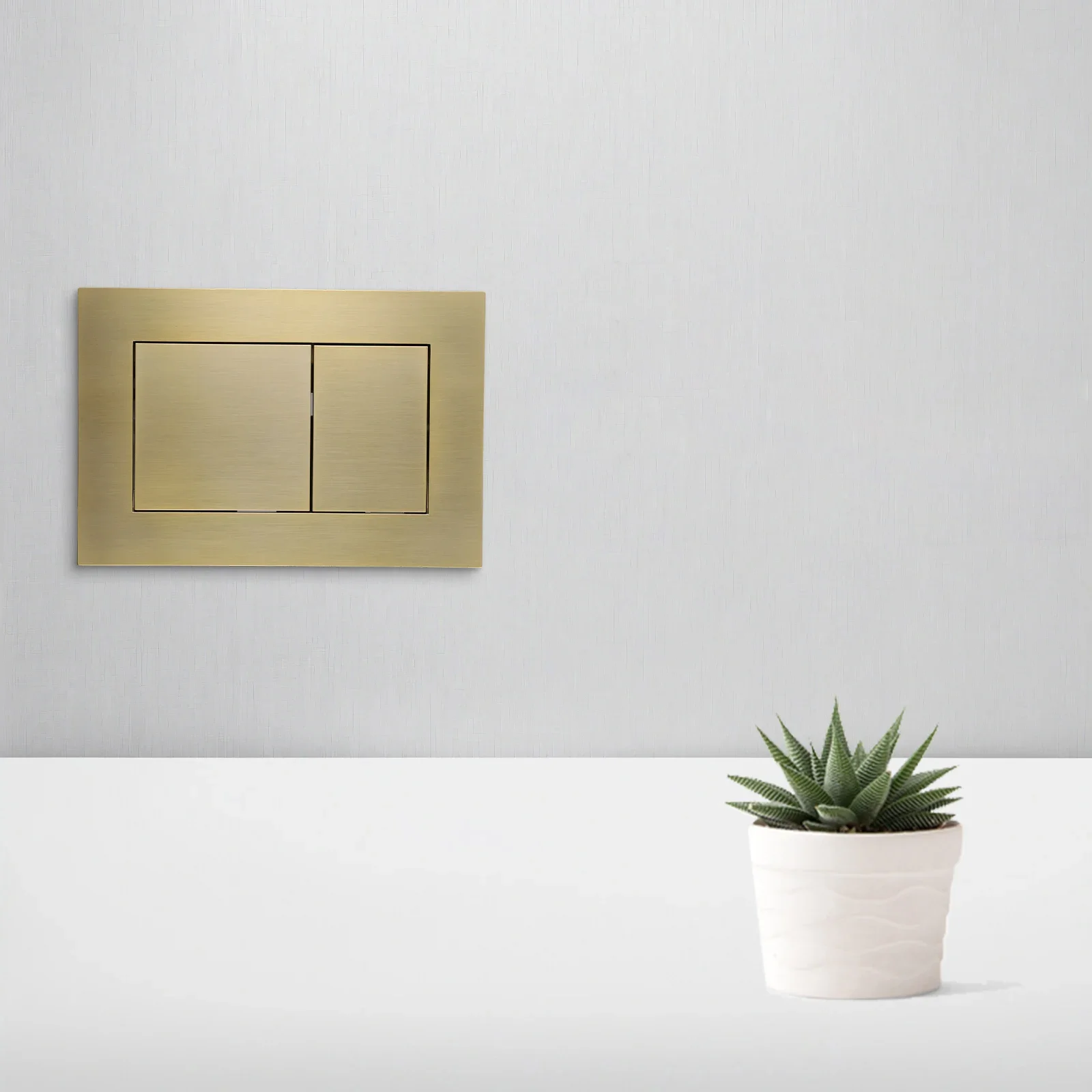 1 шт. двойная Встраиваемая пластина встраиваемая выключатель Рабочая панель для