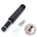 1 шт. инструмент для резки кожаных полос, резак для кожаных ремешков, нож ручной работы для кожевенного ремесла с 3 лезвиями, инструмент для резки кожи своими руками