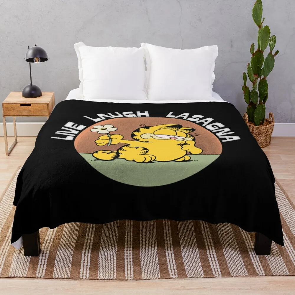 

Винтажное одеяло из хлопка для живого смеха, лазанья