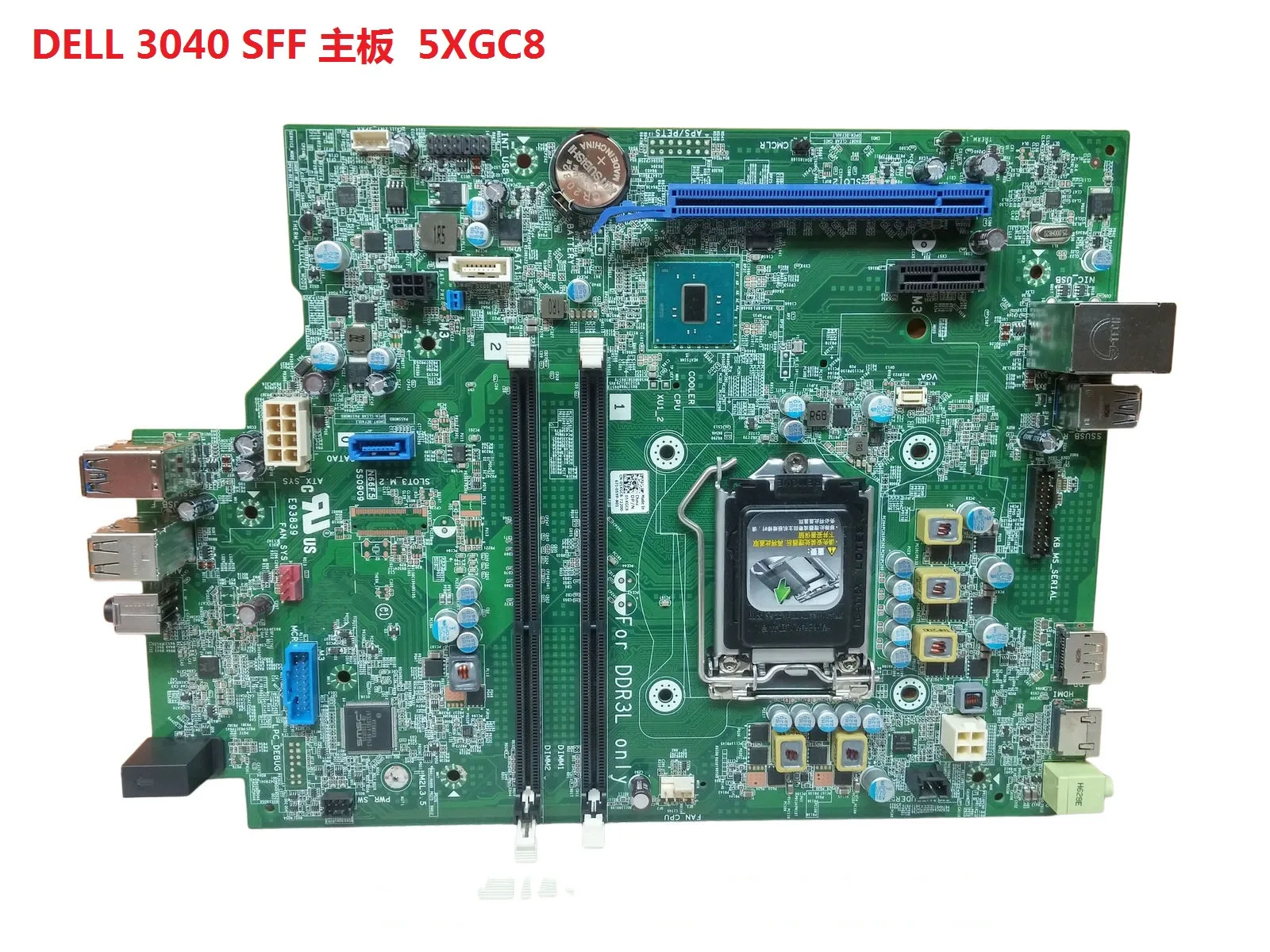 Optiplex 3040 SFF Desktop Motherboard CN-05XGC8 5XGC8 9N86R Mainboard 100%tested fully wor