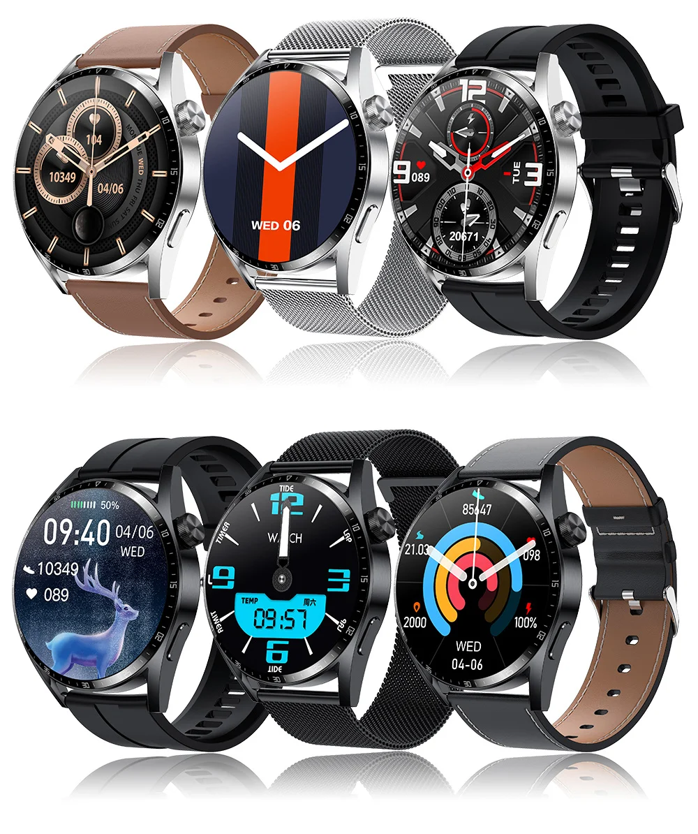 

For Xiaomi Smart Watches Men Android Bluetooth Call IP68 Waterproof Blood Pressure Fitness Tracker Smartwatch 2023 Fashion