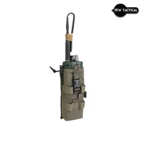 pew tactical prc 152 drop downtilt out radio pouch airsoft military hunting paintball