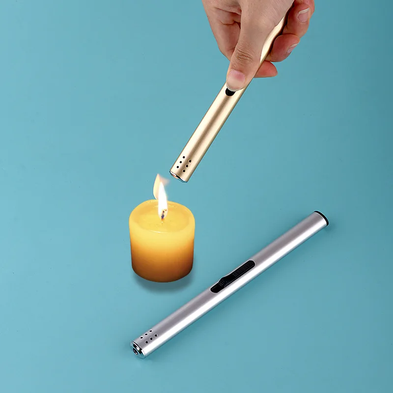 

Aromatherapy Candle Ignition Gun Open Flame Cigarette Lighter Inflatable Cycle.