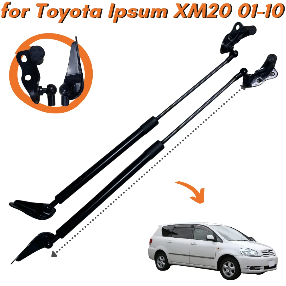 

Qty(2) Trunk Struts for Toyota Ipsum 2001-2010 6896044070 6895044070 Rear Tailgate Boot Lift Supports Gas Spring Shock Absorber