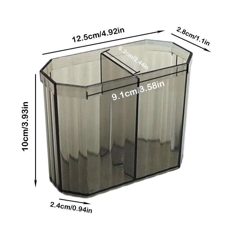 Пластиковый держатель для ручек косметика фоторучка настольный карандаш