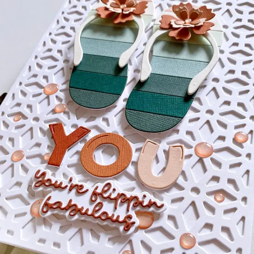 Mmao Craft металлические режущие штампы пресс-форма перекрещенная прямоугольная