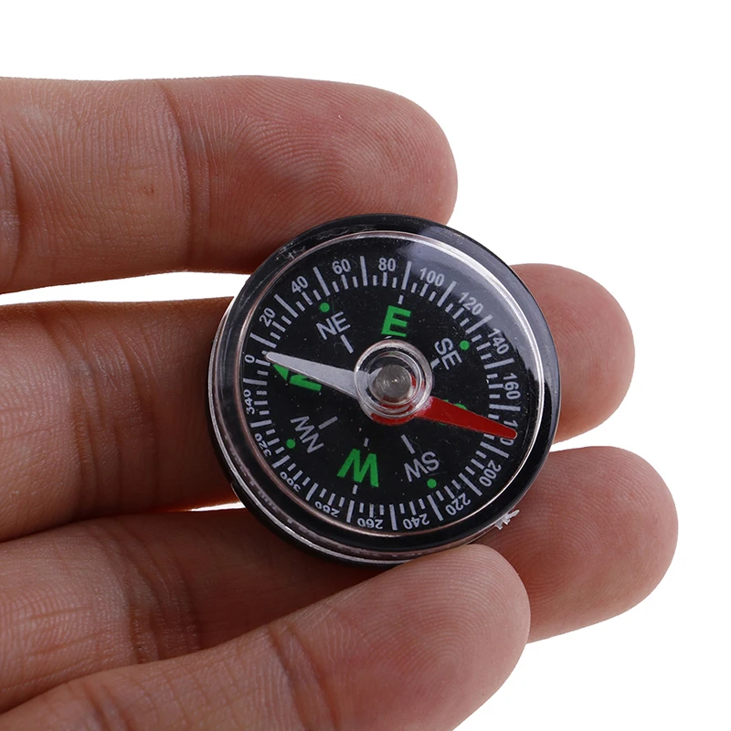 

1Pc 30mm Mini Compass Camping Hiking Outdoor Travel Navigation Wild Survival Tool