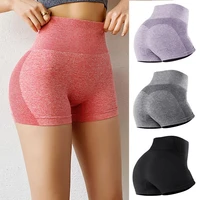 large size female store tracksuit yoga shorts high waist breathable nylon breathable tummy control gym athletic shorts
