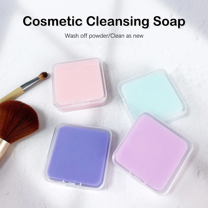 

1Pc Makeup Brush Cleaner Soap Pad Make Up Washing Brush Cosmetic Eyebrow Brush Cleaner Tool Makeup Cleaning Makeup Brushes Tool