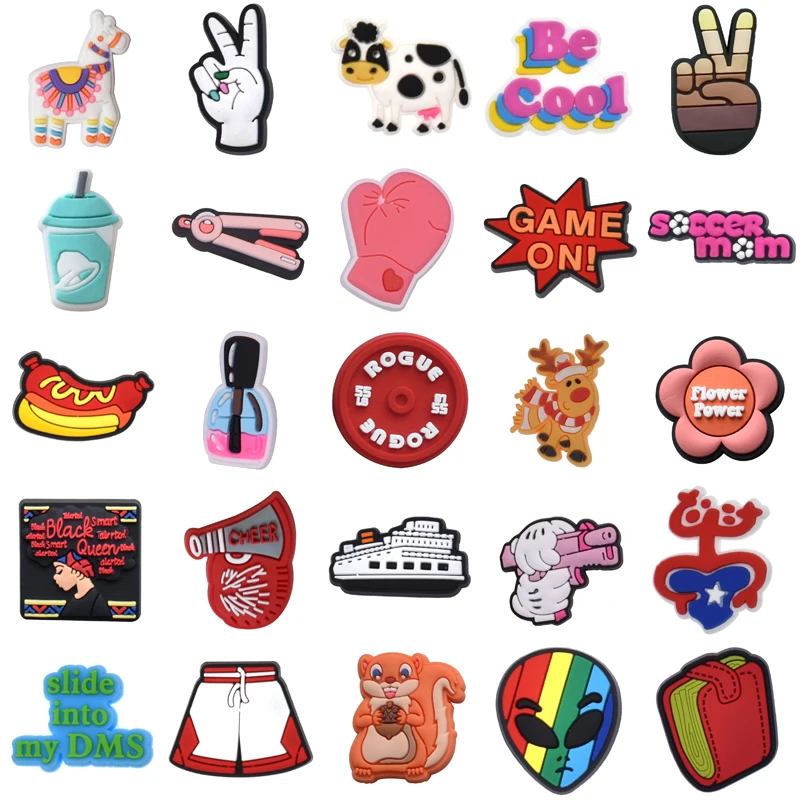 

Wholesale Bulk Men Shoes Accessories Para Pins Women Charm Kids Packs Gifts Decorations for Croc Shoe Charms Set Jeans Girl Boy