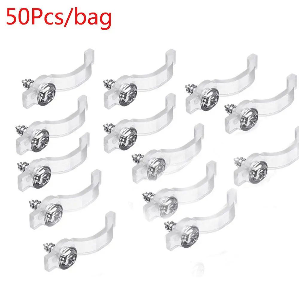 

Light Strip Connector for Fix 5050 RGB Fixer Clips Single Color Accessories Mounting Brackets Clip LED Strip Light