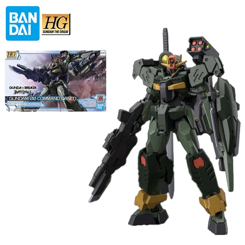 

Bandai оригинальный HG 05 1/144 Gundam Breaker Battlogvf 00 Command Qan[T] мобильный костюм GUNPLA аниме экшн-фигурки подарки
