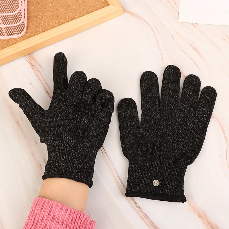 1 пара S/M/L Проводящие Серебряные подставки для перчаток Электротерапия массаж
