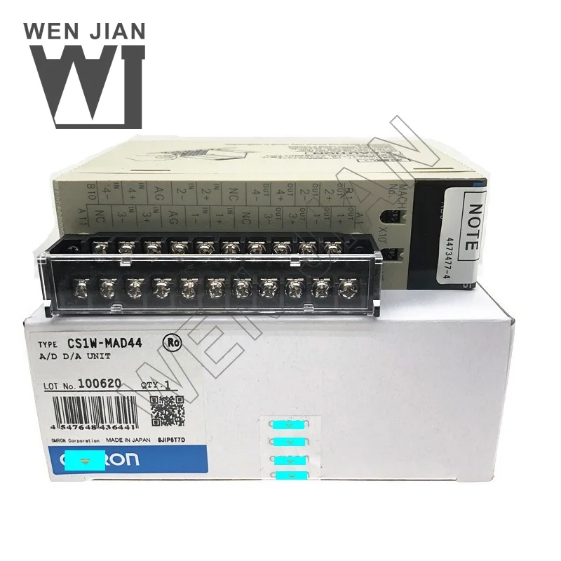 

Omron CS1W-MAD44 Analog quantity unit Sysmac plc cs1w-mad44 4 points input 4 points output Programmable controller module