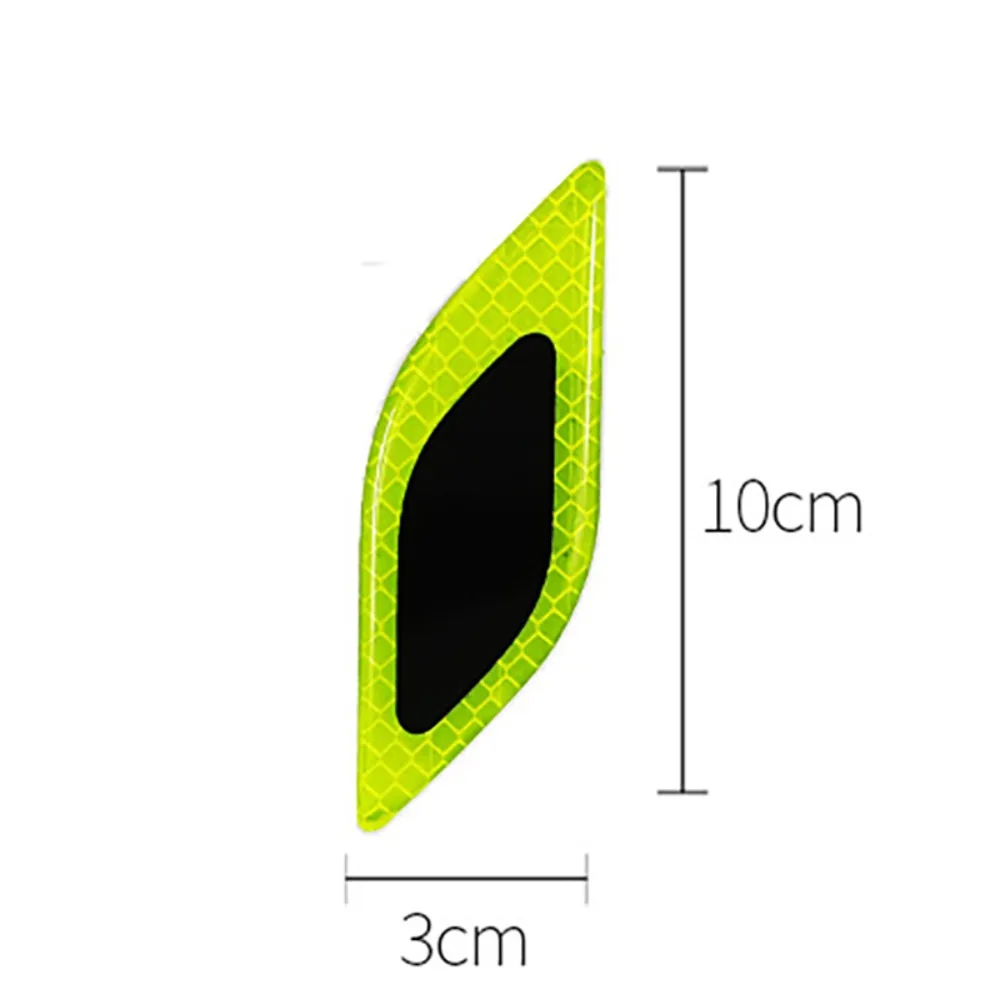 6 шт./набор светоотражающие наклейки для автомобиля